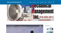 Desktop Screenshot of mechanicalmanagement.com